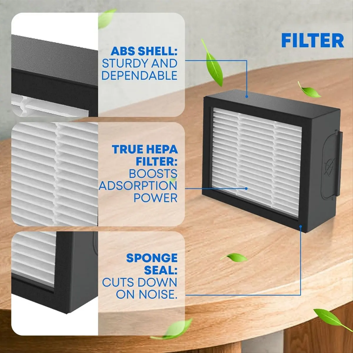 A58Z 9-Pack Filter Replacements for E, I & J Series, Combo High-Efficiency Filters Replacement Parts
