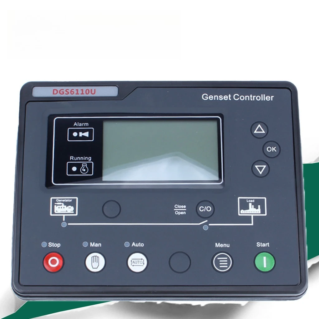 

Контроллер HGM6110U, ЖК-экран генератора DGS, четыре модуля управления защитой