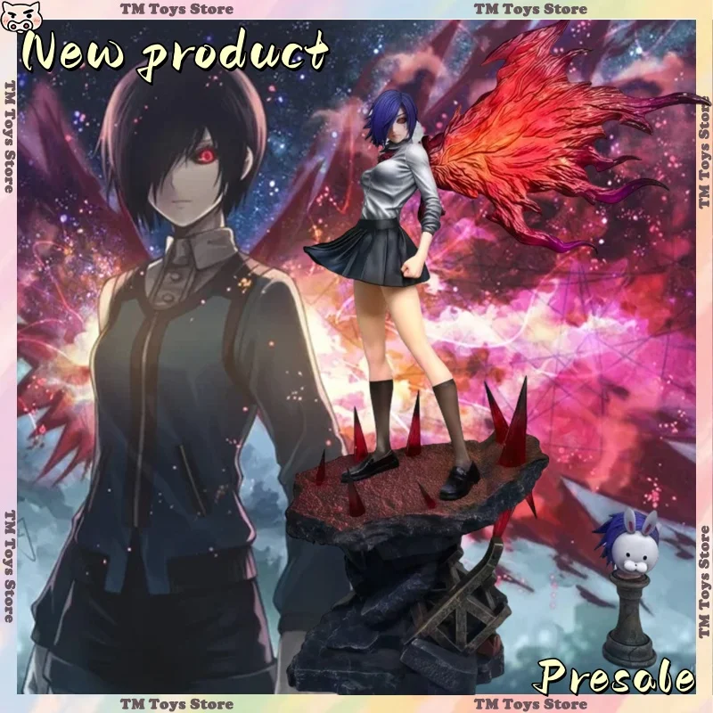 

36CM Tokyo Ghoul Anime Figure Touka Kirishima Figurine Beautiful Girl PVC Statue Room Decor Collection Model Toys Christmas Gift