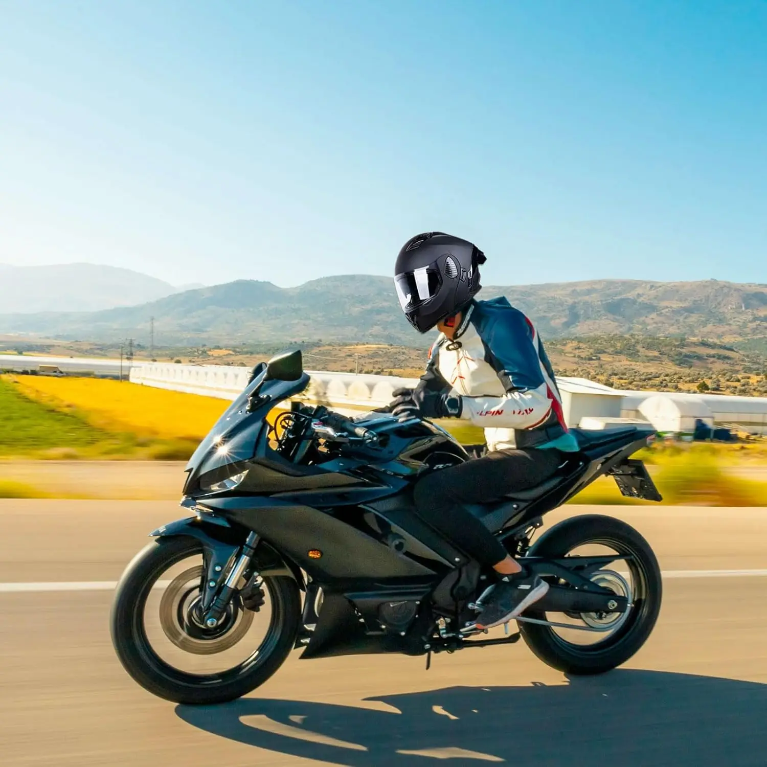 Full Face Modular Motorcycle Helmets