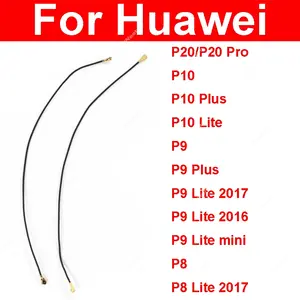 Bilashmart Signal Antenna Flex Cable HuaWei P8 P9 P10 P20 Lite Pro Plus mini 2016 2017 Wifi Coaxial Connector Aerial Flex Ribbon Parts