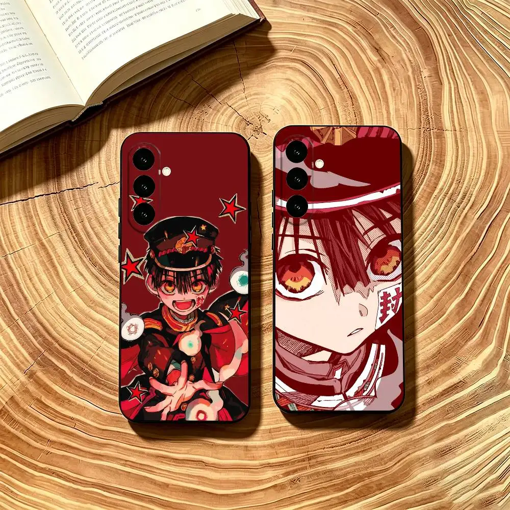 T-Toilet-Bound H-Hanako-kun Phone Case For Samsung Galaxy A73,A72,A71,A70,A53,A52,A51,Soft Black Cover