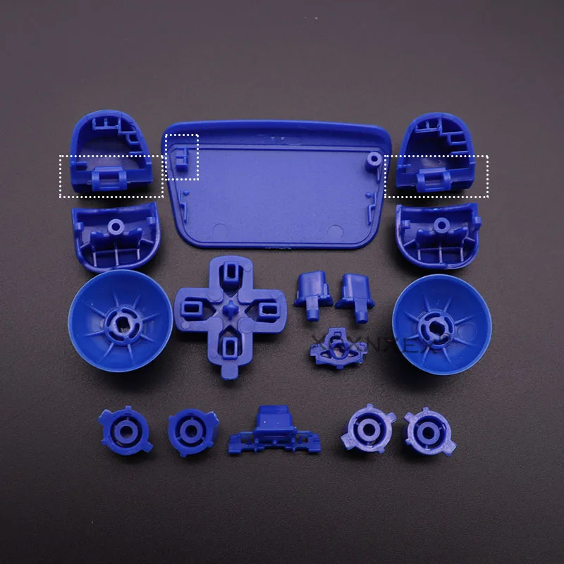 L1 R1 L2 R2ปุ่ม D-Pad หุ้นชุดปุ่มจอยสติ๊กสำหรับ PS5 V2 2.0 Controller Gamepad