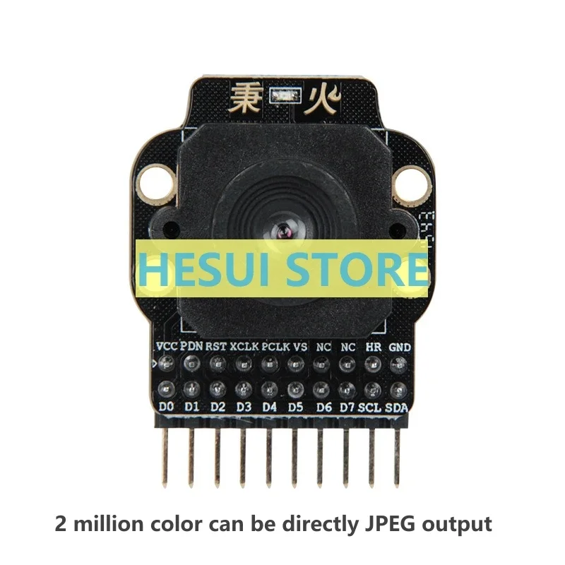 

OV2640 Модуль пиксельной камеры 200 Вт, изображение дисплея в реальном времени, привод F429, формат JPEG