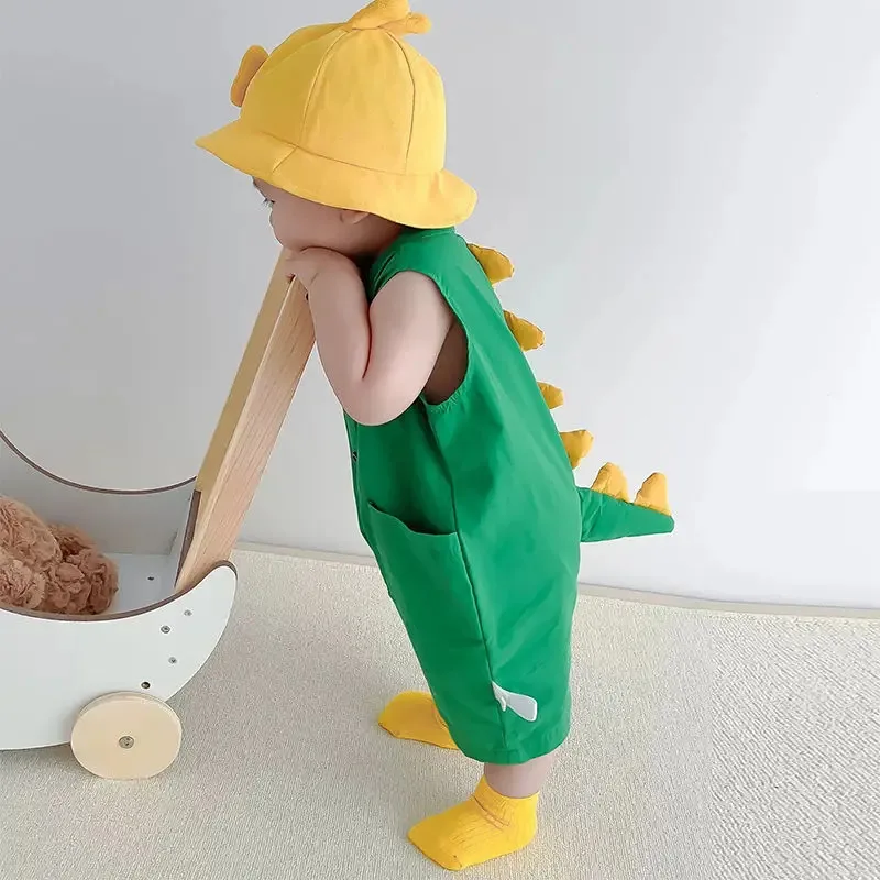 Baby 100% Cotton Cute Animal Bodysuit Onesie for Kids - Soft Lightweight Unisex Infant Role Play Outfit Halloween Party Costumer