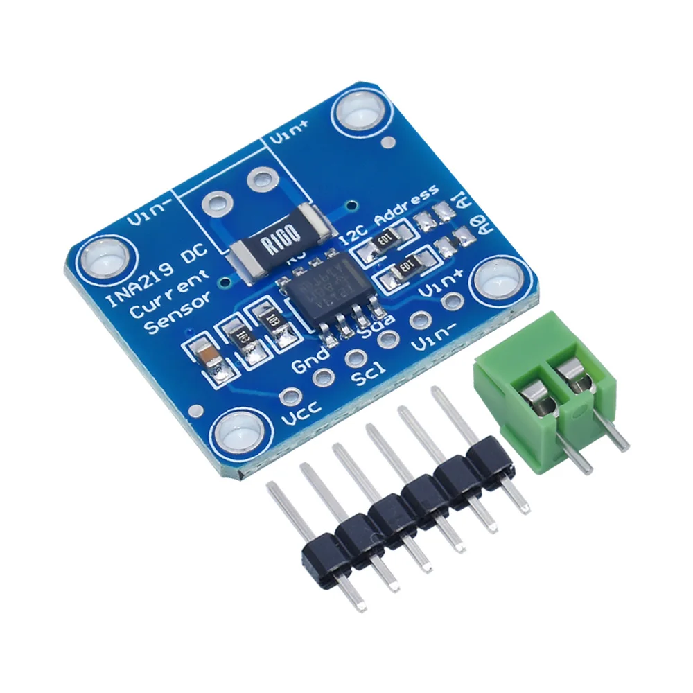 LIZAO SOT23 INA219 Bi-directional DC Current Power Supply Sensor Breakout Module DIY 3V-5V I2C Power Monitoring Sensor Module