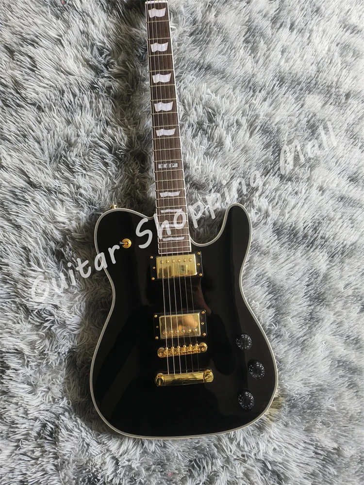 Hot Sale 6-string Guitar,Rosewood fingerboard, black body ，High Quality Factory Direct，fine workmanship，High gloss finish，free d