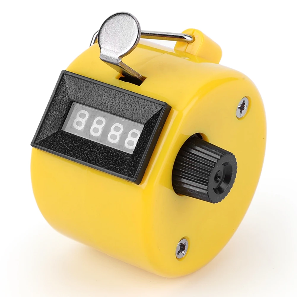 Handheld Tally Counter 4-Digit Number Count Clicker Counter Hand Mechanical Counters Clickers for Coaching - view 5