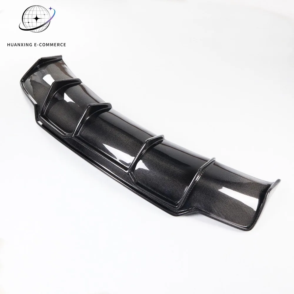 For Tesla Model 3 V Style Carbon Fiber Body Kit Front Lip Rear Diffuser Side Skirts Spoiler Customization view 5