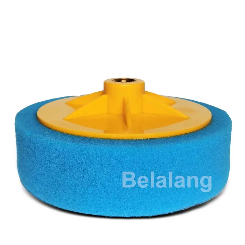 Belalang Ø150 x 45mm Buffing & Polishing Foam Head Blue/Ultra fine