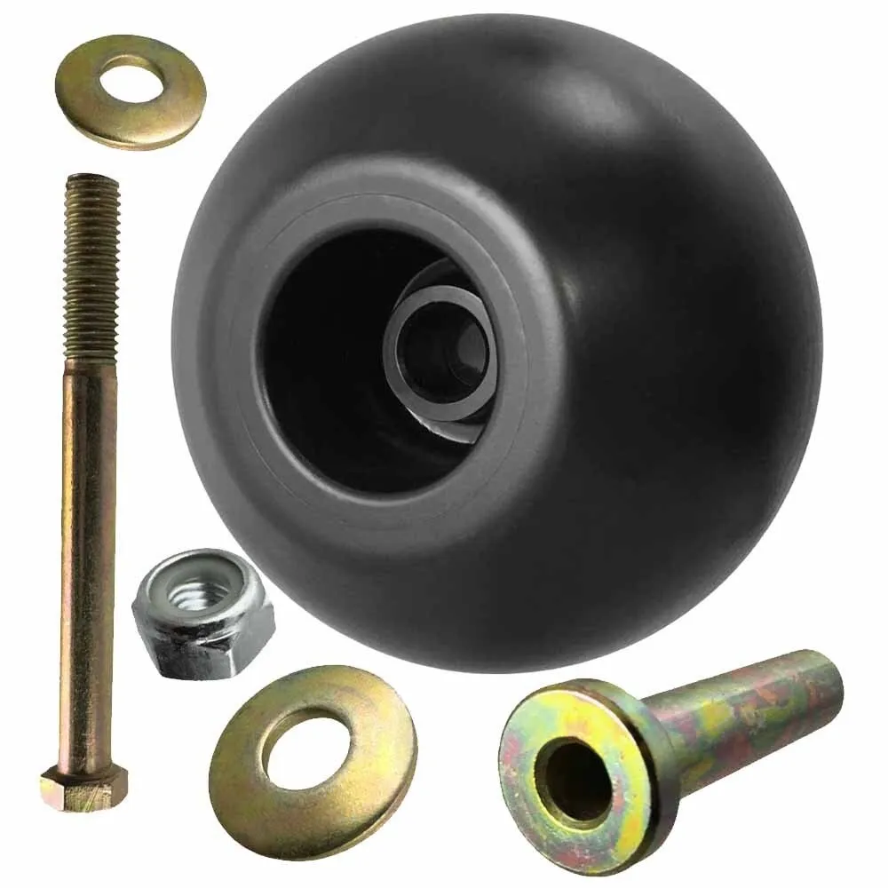 103-3168 103-7263 1-603299 6 قطعة مجموعة عجلات مطاطية عالية الجودة لـ Exmark LZDS902K725 Husqvarna 539102643 539102754 أسود #2