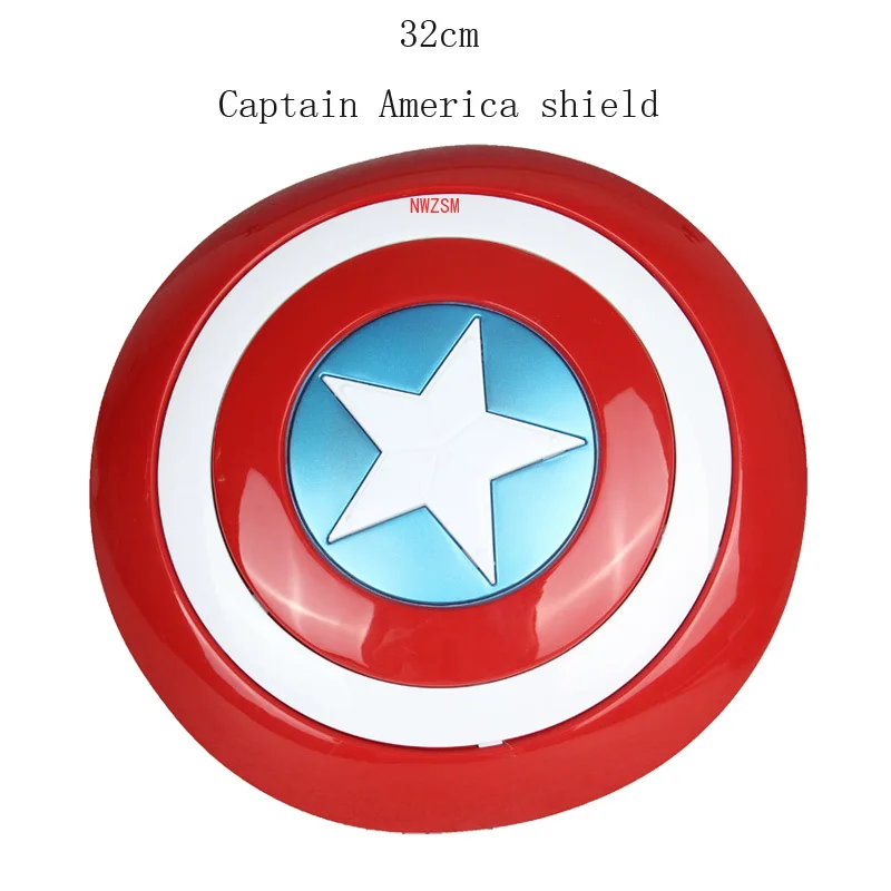 32cm Captain America Shield Toy 28cm Thor Hammer Action Figures Toys for Children Halloween Cosplay Prop