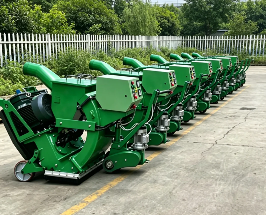 Best Seller 850 Type Industrial Shot Blasting Machine 0.75kw for Concrete Runway