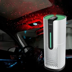 Small Ionic Smoke Absorber Plasma Negative Anion Generator Vehicle Purification Purifier Ionizer Mini Car Uv Air Cleaner