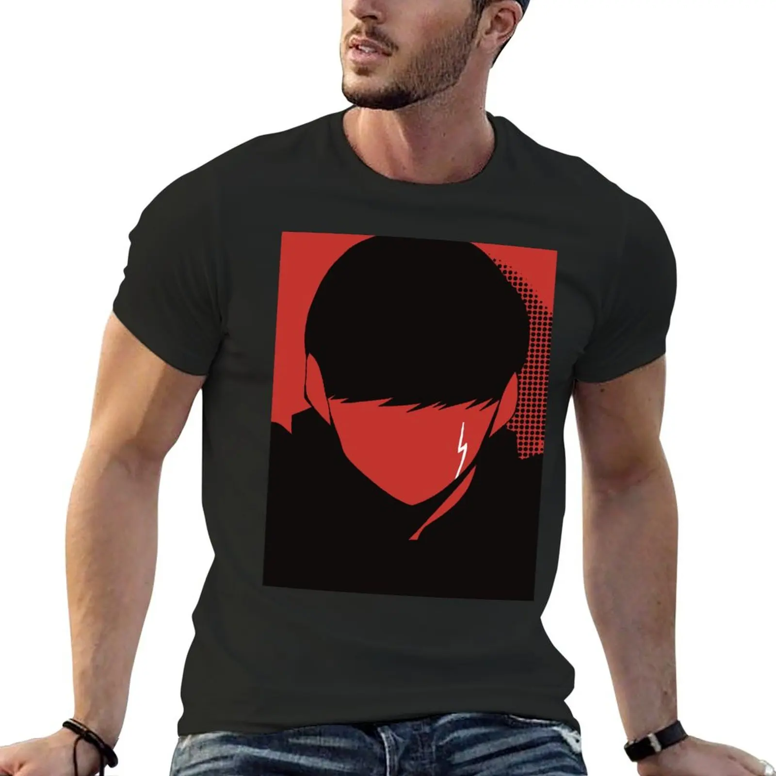 Mashle : Magic and Muscles Anime Characters : Mash Burnedead in Awesome Vintage Pop Art Design T-shirt