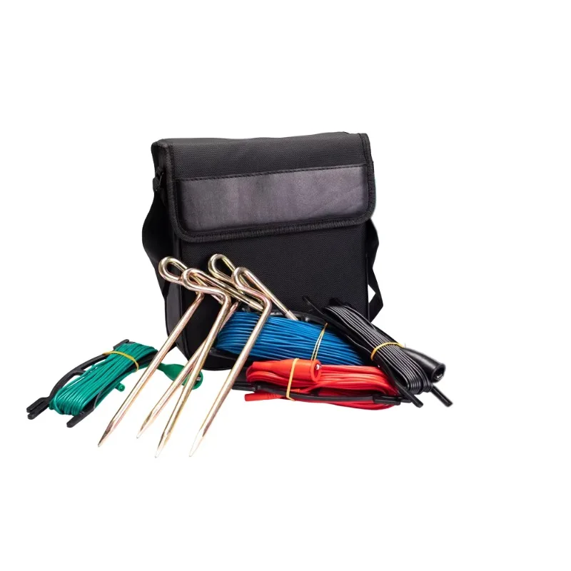 4106 Earth Resistance Tester 2 Pole /3poles /4 Poles Method Voltage 20V 20mA Earth Soil Resistivity Measurement