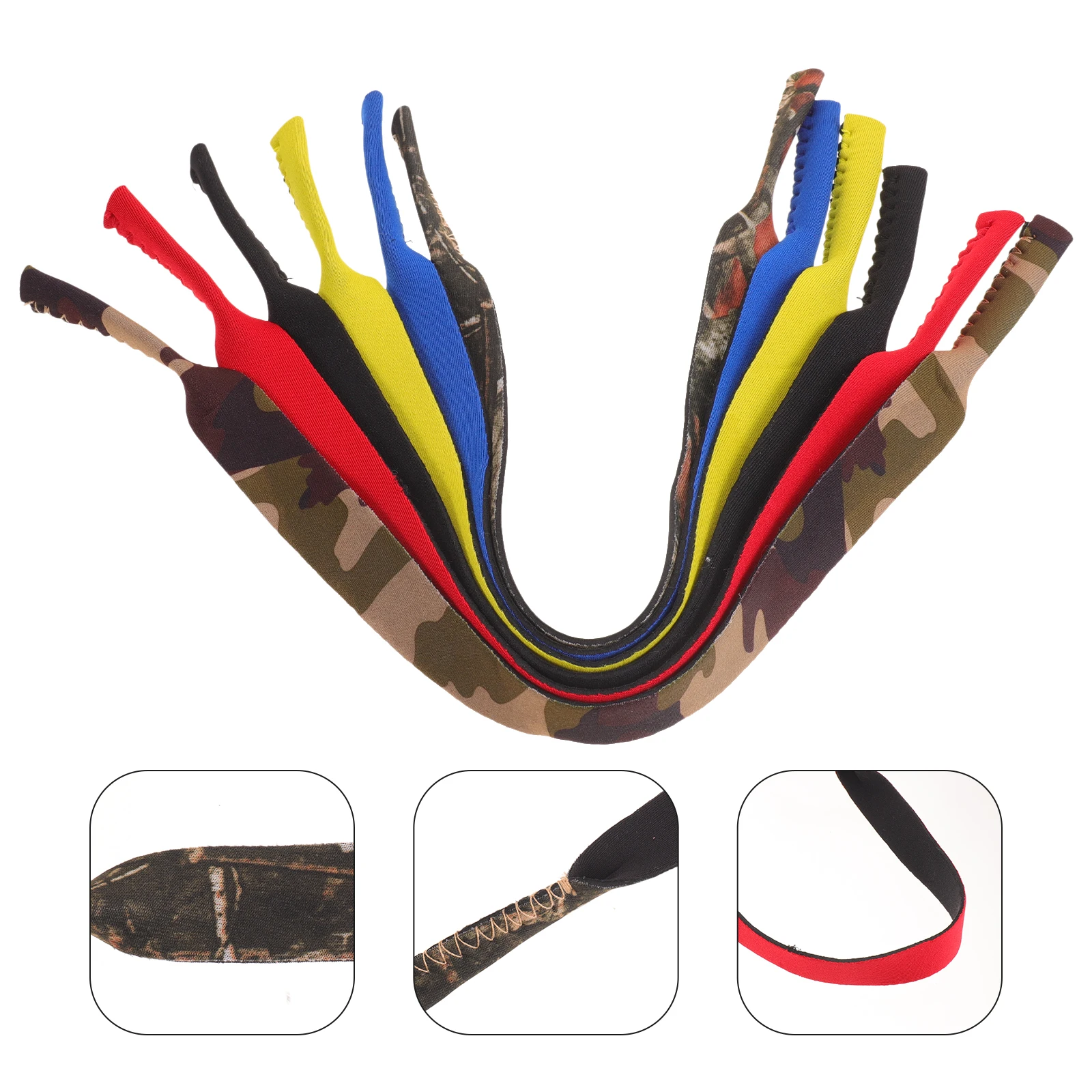 

6pcs Sports Glasses Cord Spectacle Chains Lanyards Strap Eyeglass Holder Adjustable Eyeglasses Sunglasses Chain Pendant Chain