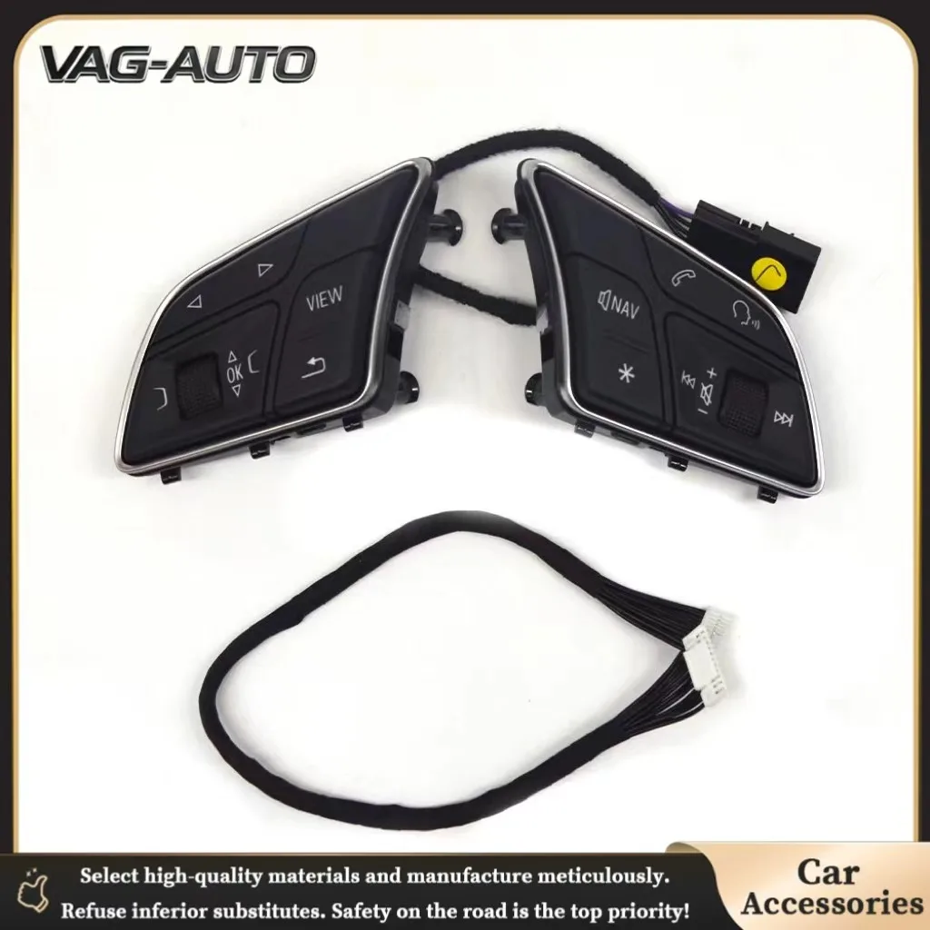 

8W0951523F 8W0 951 523 F Multi-Function Steering Wheel Button Control Switch For Audi A4 B9 A3 8V2