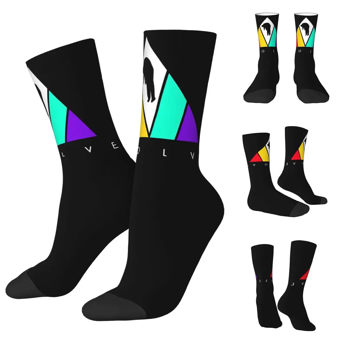 Imagine Dragons cosy Unisex Socks,Outdoor Happy 3D printing Socks,Street Style Crazy Sock