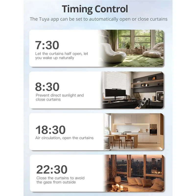 

Wifi Smart Roller Shade Blinds Motor Plug-In For 17Mm/20Mm/25Mm/28Mmmm Tube Curtain Tubular Motor EU Plug Motor With R1-ABVP