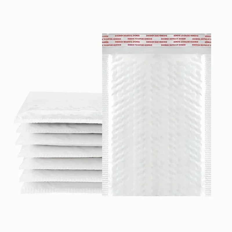 50/30/10pcs Bubble Mailers Wholesale White Padded Envelope for Packaging Mailing Gift Self Seal Shipping Bags Bubble Envelope