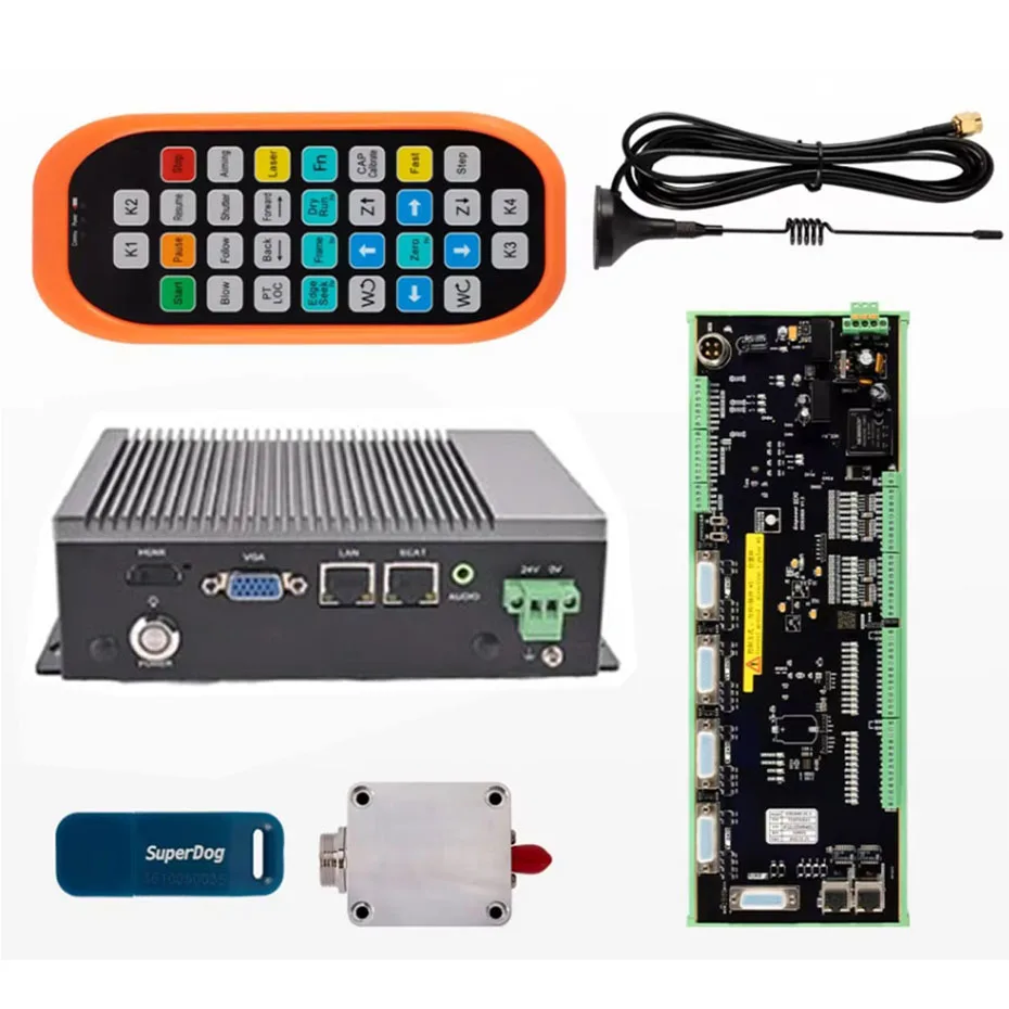 

Raytools XC3000S Pulse/EtherCAT Станок для лазерной резки Система управления резакой металла + Автоматическая лазерная режущая головка BM110 3,3 кВт