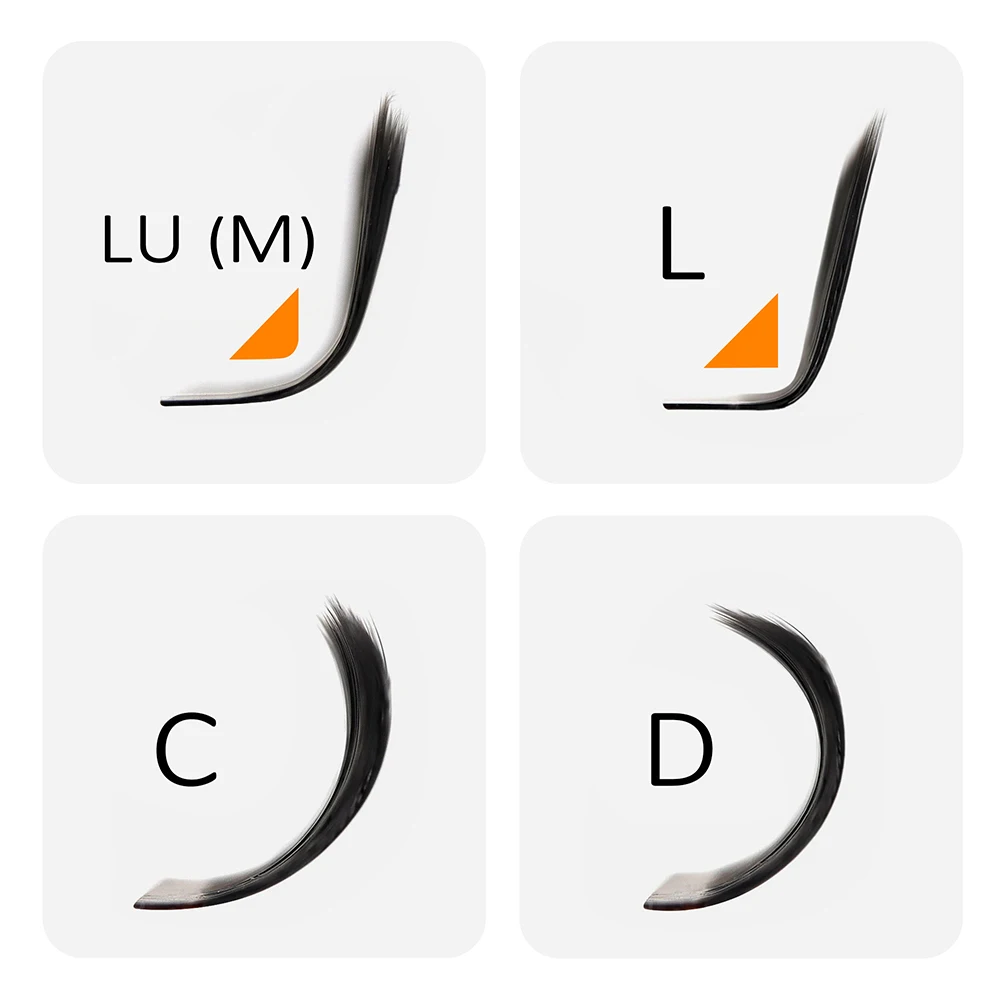 MASSCAKU L/LU(M) Curl YY 3D 4D 5D W شكل رمش تمديد المنسوجة يدويا لينة ضوء رموش طبيعية حجم مروحة الرموش مسبقة الصنع #3