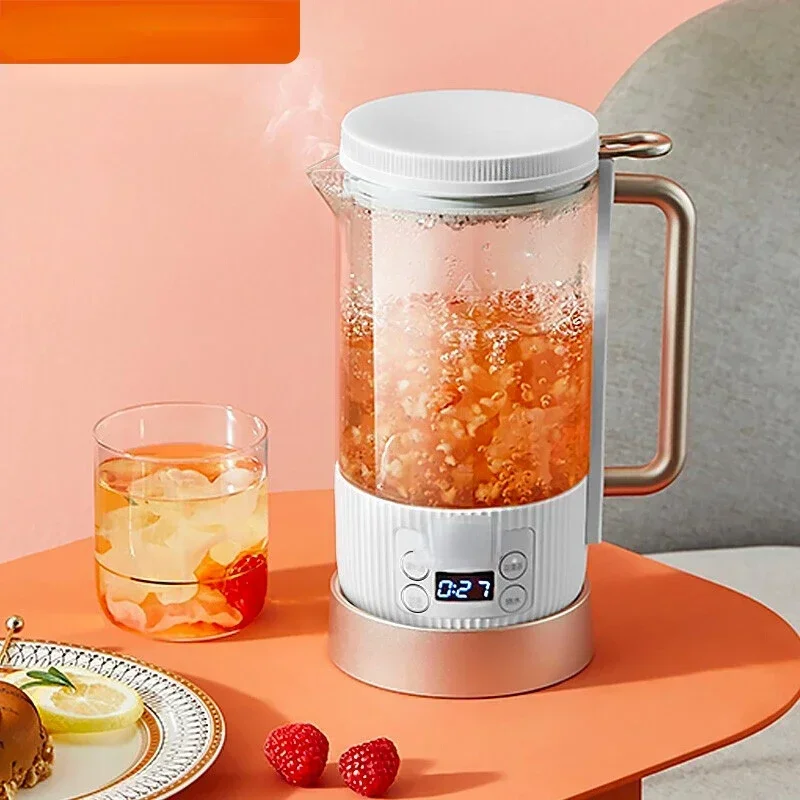 Hot sales Health Pot 0.6L Health Cup Mini Tea Pot Glass Flower Teapot Office  Electric Kettle for Kettle  Electric Tea Kettle