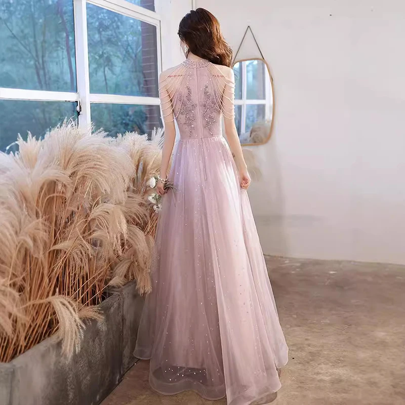 sleeves wedding guest dresses Chiffon Long Prom Dress,Deep V neck Evening Dress,Wedding Gues Perfect for formal or Size:5T-6 Years Women's Halter Formal Dresses faire-20220105
