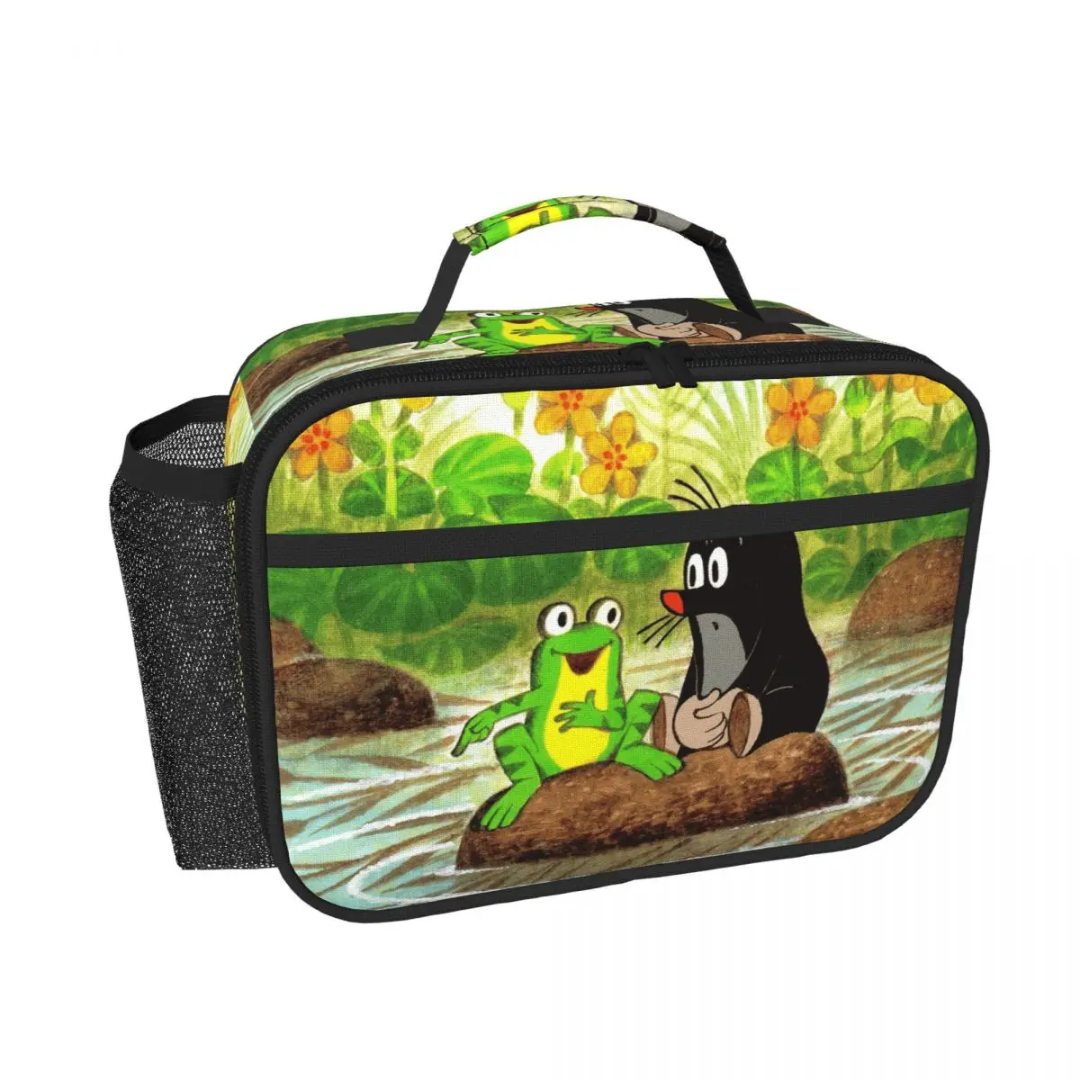 Mole Happy Krtek Insulated Lunch Bag for Women Children Leakproof Food Boxes Thermal Lunch Box Tote