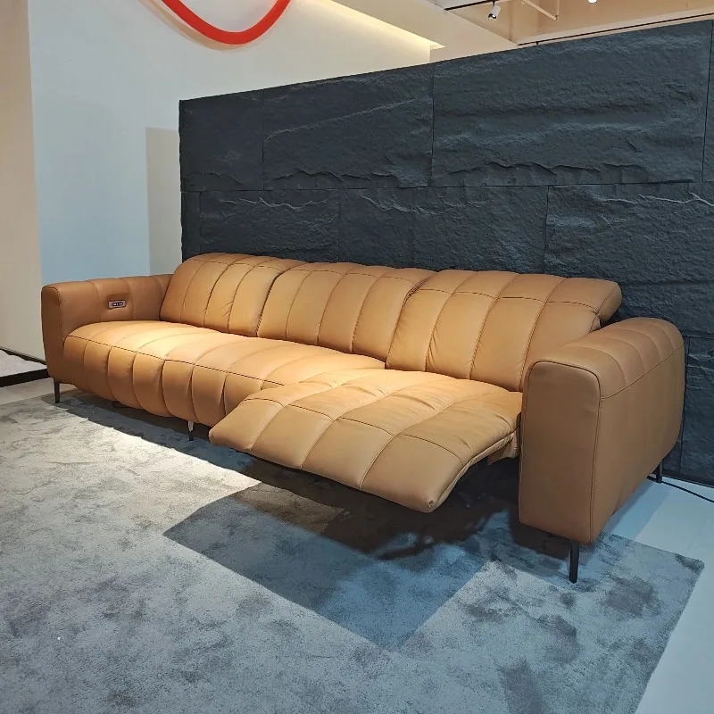 Armrest Living Room Electric Sofa Loveseat Strong Lounges Lazy Recliner Chair Apartments Luxury Divano Letto Furniture For Home