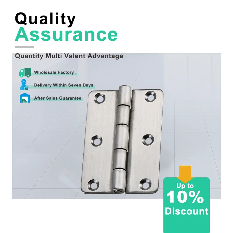 

Folding Butterfly Shaped Six Hole Hinge 304 Stainless Steel Industrial Machinery Equipment Cabinet Door Load-Bearing