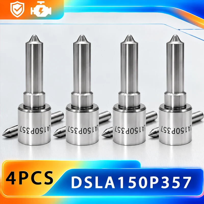 4PCS DSLA150P357 Flat Head White Needle Fuel Injection Nozzle Precision Fuel System Engine Spray Car Repair Parts LF2442