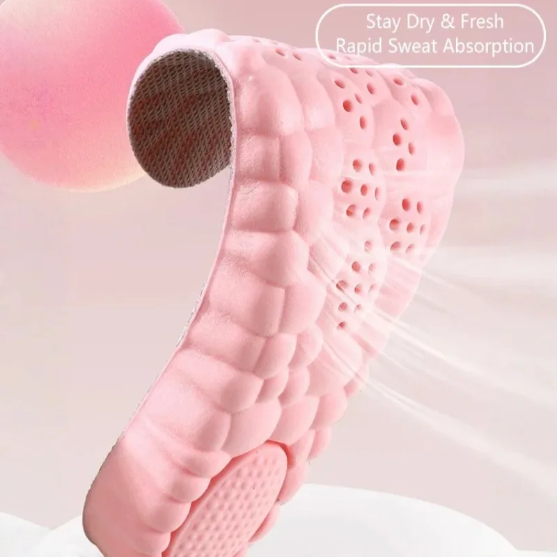 Women's Height Increasing Insole Invisible Stepping Sensation High Elasticity Shock Absorption Breathable Comfortable
