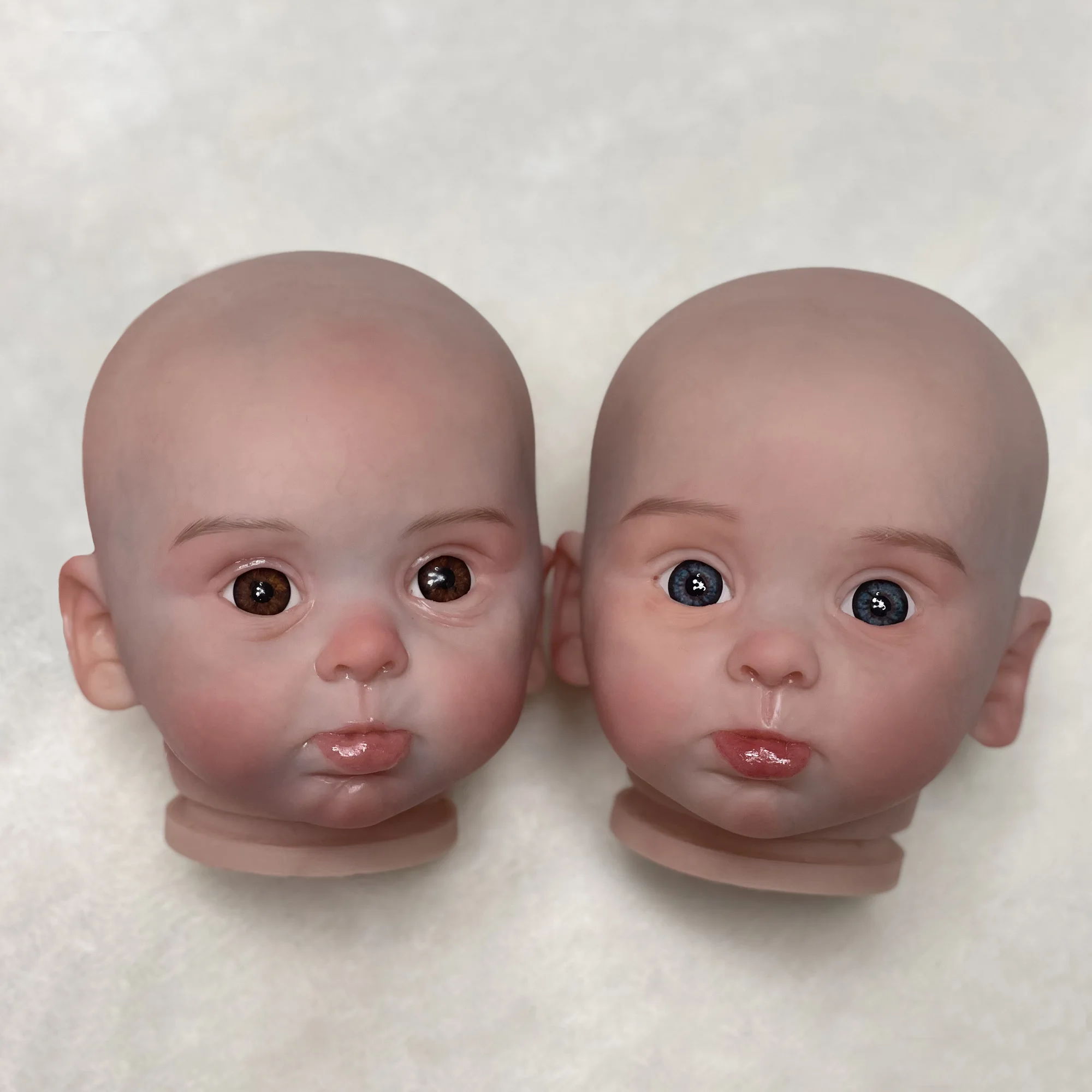 

20-22Inch Painted Adelaide Reborn Doll Kits Soft Vinyl Unassembled Kit Reborn Lifelike Real Art Bebe Reborn Girl Sin Pintar