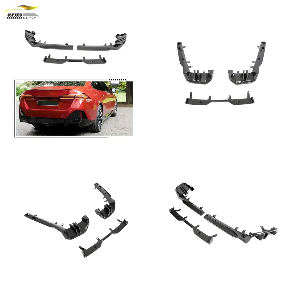 

Pre-preg Carbon Fiber I5 M60 Rear Bumper Diffuser for 5 Series I5 G60 M Sport X Drive Electric 2024+