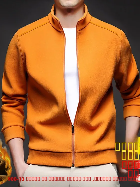 

Осень-зима, мужской двусторонний Camere, открытый кардиган, пальто, длинный све, воротник-стойка, ветрозащитный, теплый, повседневный, универсальный, чистый цвет