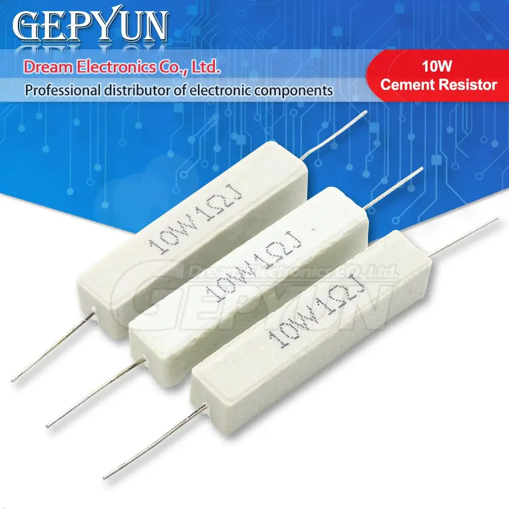 10Pcs 10W Cement Re… - image