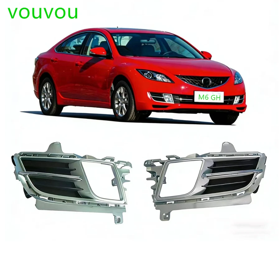 Car body parts 50-C20 fog lamp cover bumper grille for Mazda 6 GH 2007-2012 Sedan