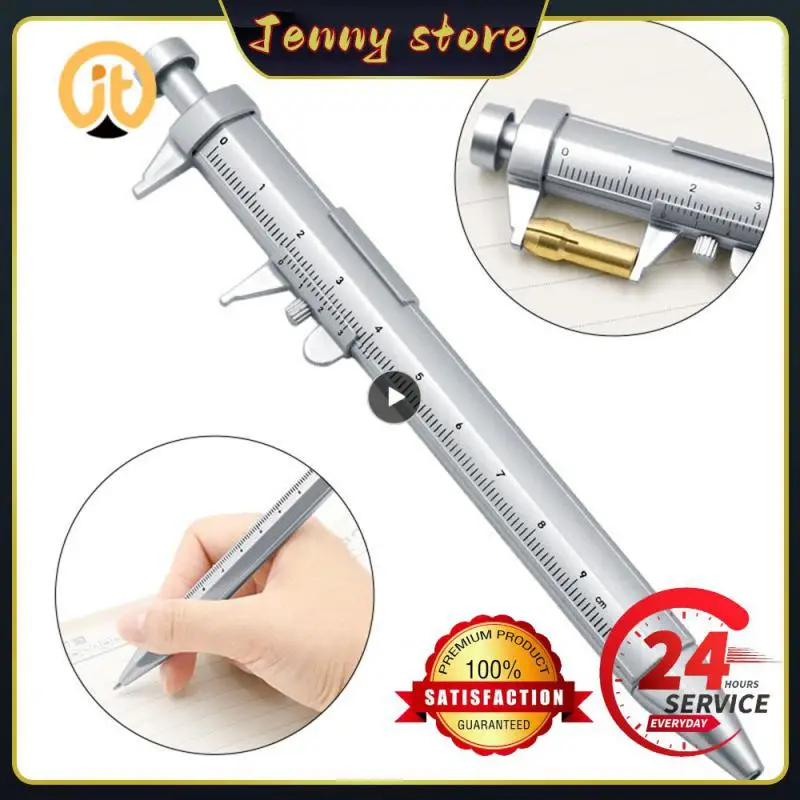 Multifunction Abs Long-lasting Handwriting High-quality Smooth Versatile Multi-purpose Writing Tool Vernier Caliper 14.8cm 1.0mm