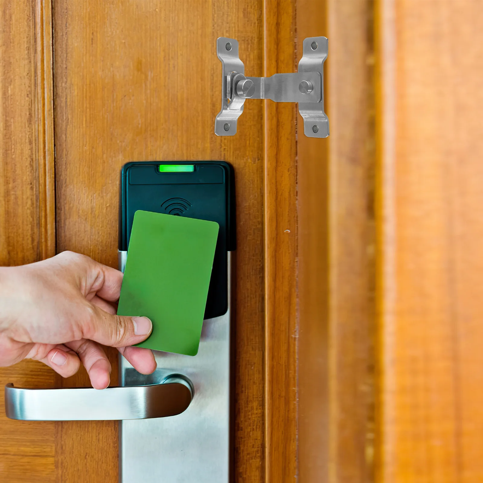 

Stainless Steel Latch Right Angle Design Heavy Duty Lock For Bedroom Garage Cabinet Door Buckle Security Door Locks