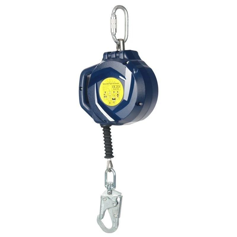 Aerial Work Self-locking Speed Differential Anti-fall Device Galvanized Steel Rope Aerial Anti-fall Brake Descender