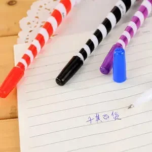 A48pcs Creative Cartoon Christmas Snowman Ballpoint Pen Umbrella Pen Cute Ballpoint Pen Student Gift Prize Wholesale