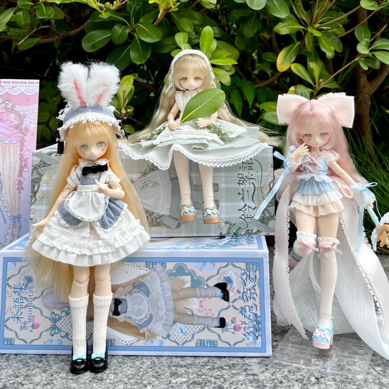 

Momotale Girl System Ranks 1/8 Series MJD Anime Action Figures Lily of The Valley Whispers Velvet Rabbit Tea Party Surprise Gift