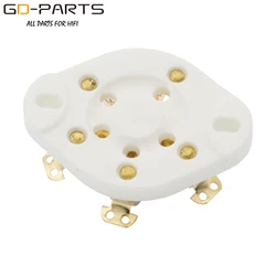 Presa per tubo in ceramica a 5pin 1PC per 807 24 27 37 46 47 56 76 FD422 WE272A WE311A Hifi Vintage AMP supporto per telaio a pannello fai da te