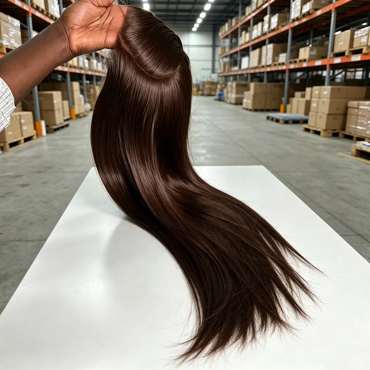 Chocolate Brown Straight 13X6 Hd Lace Frontal Wig Colored Human Hair 13X4 Lace Front Wigs For Women Preplucked 30 36 Inch