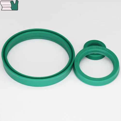 Imagen 2 del producto BS 8-250mm verde poliuretano PU sellado cilindro hidráulico vástago de pistón junta tórica Y/U ranura menor sello de aceite de doble labio