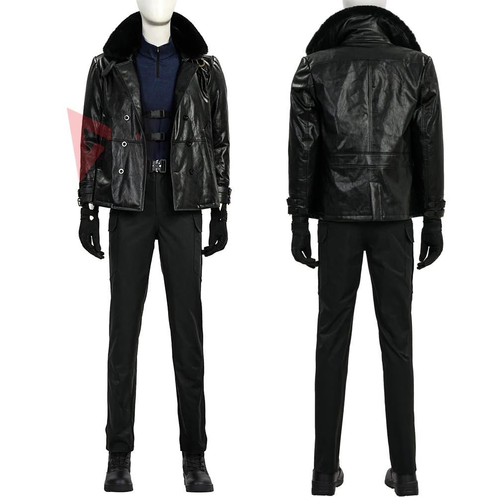 

New Leon Cosplay Costume Shirt Coat Pants Shoes To Choose For Game Party Halloween Custom Made