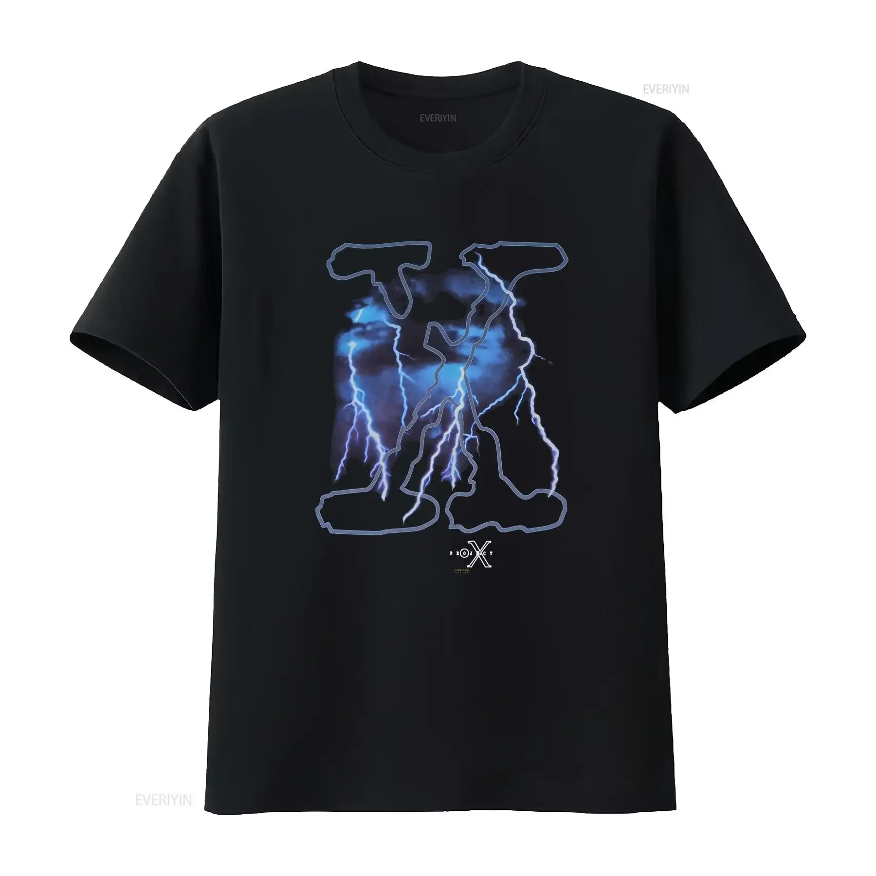 1994 The X Files Thunder Black  T Shirt Reprint S 5XL vintage Washed Stretched Breathable Slightly Unisex homme Stylish graphic
