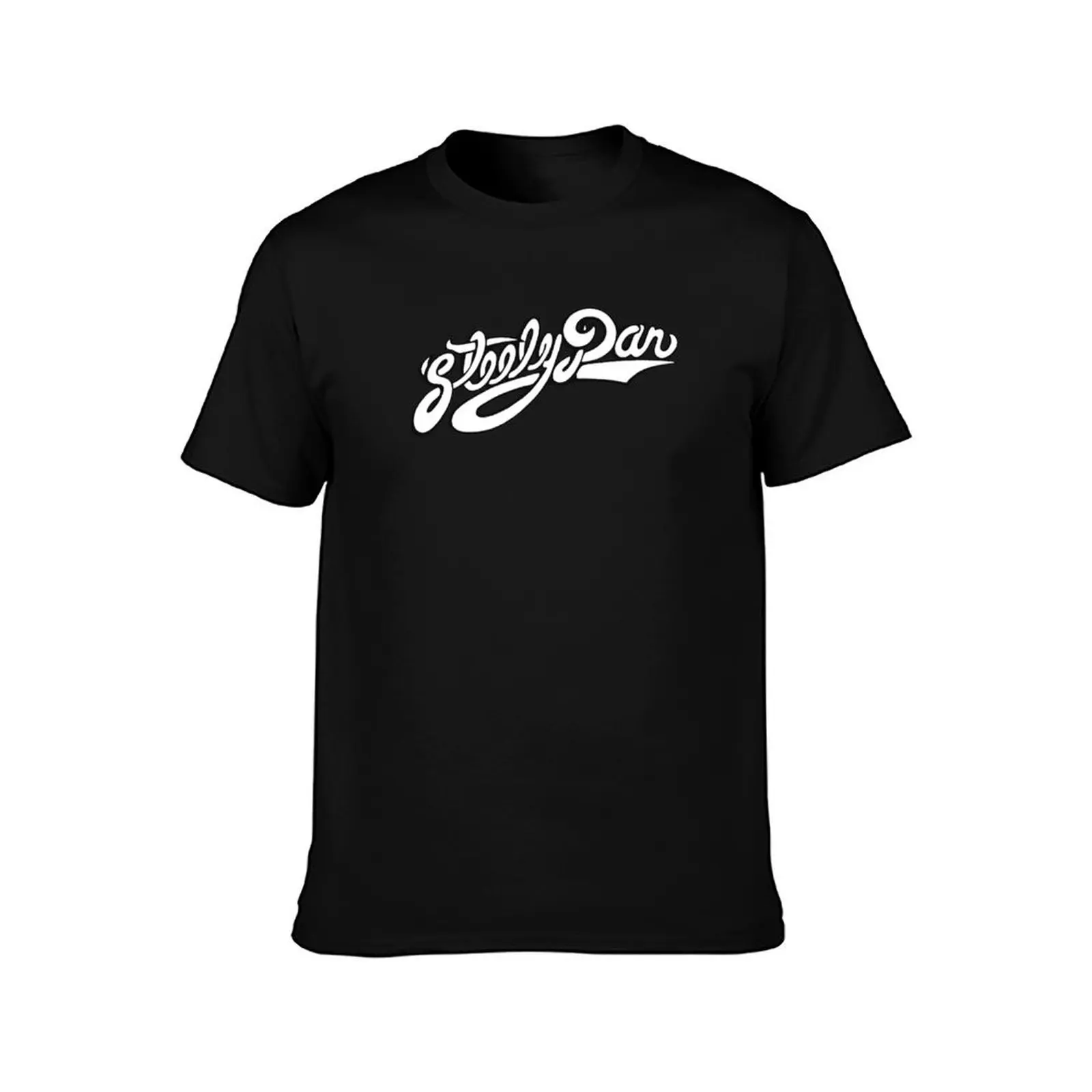 Best ever band most popular STEELY face STEELY, top netf STEELY pad T-Shirt Basic Crew Neck Short Sleeve Top T-Shirt